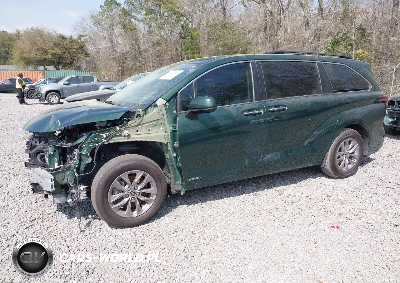 2021 Toyota Sienna Xle VIN:5TDYRKEC3MS007938 - 2