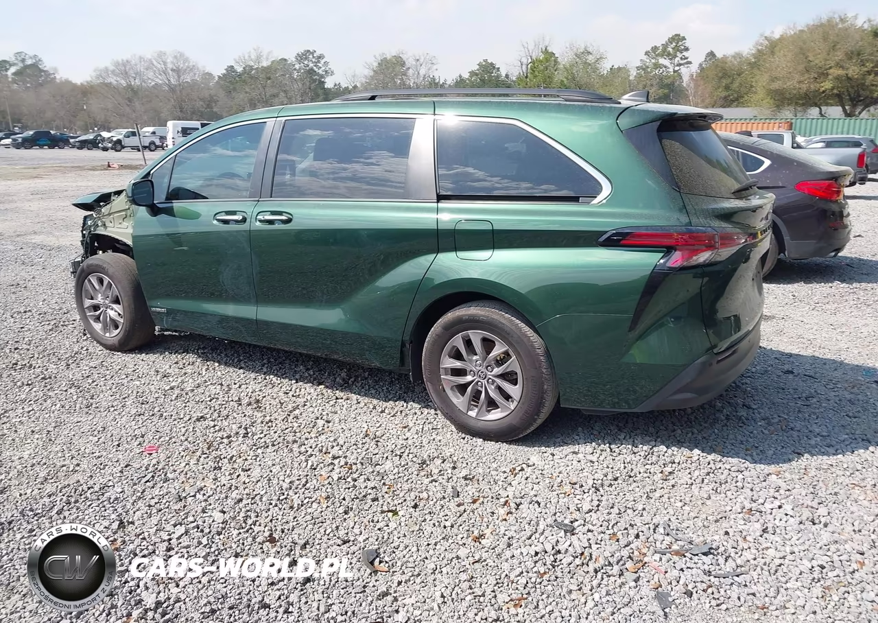 2021 Toyota Sienna Xle VIN:5TDYRKEC3MS007938 - 3