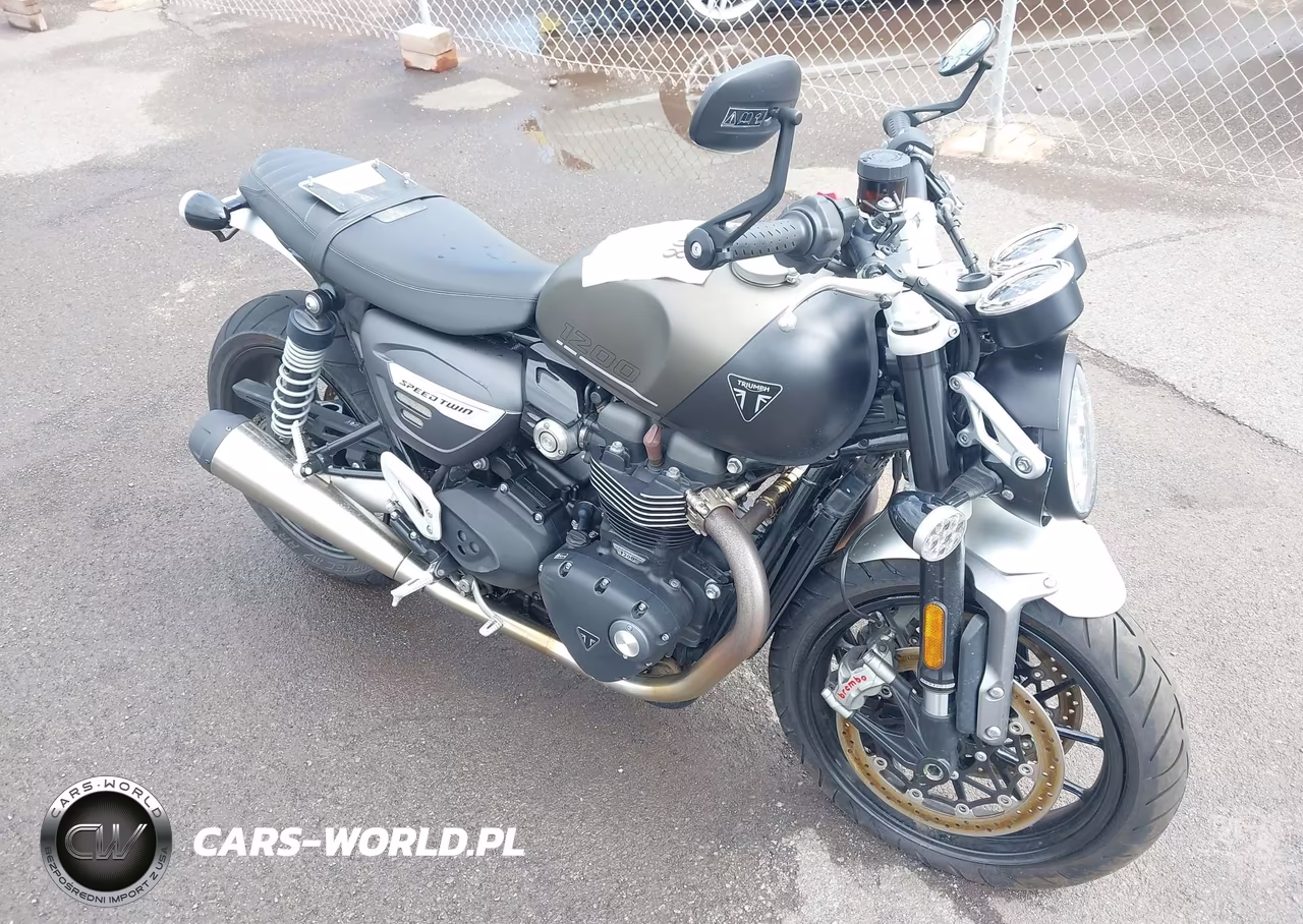2024 Triumph Motorcycle Speed Twin Breitling Edition
