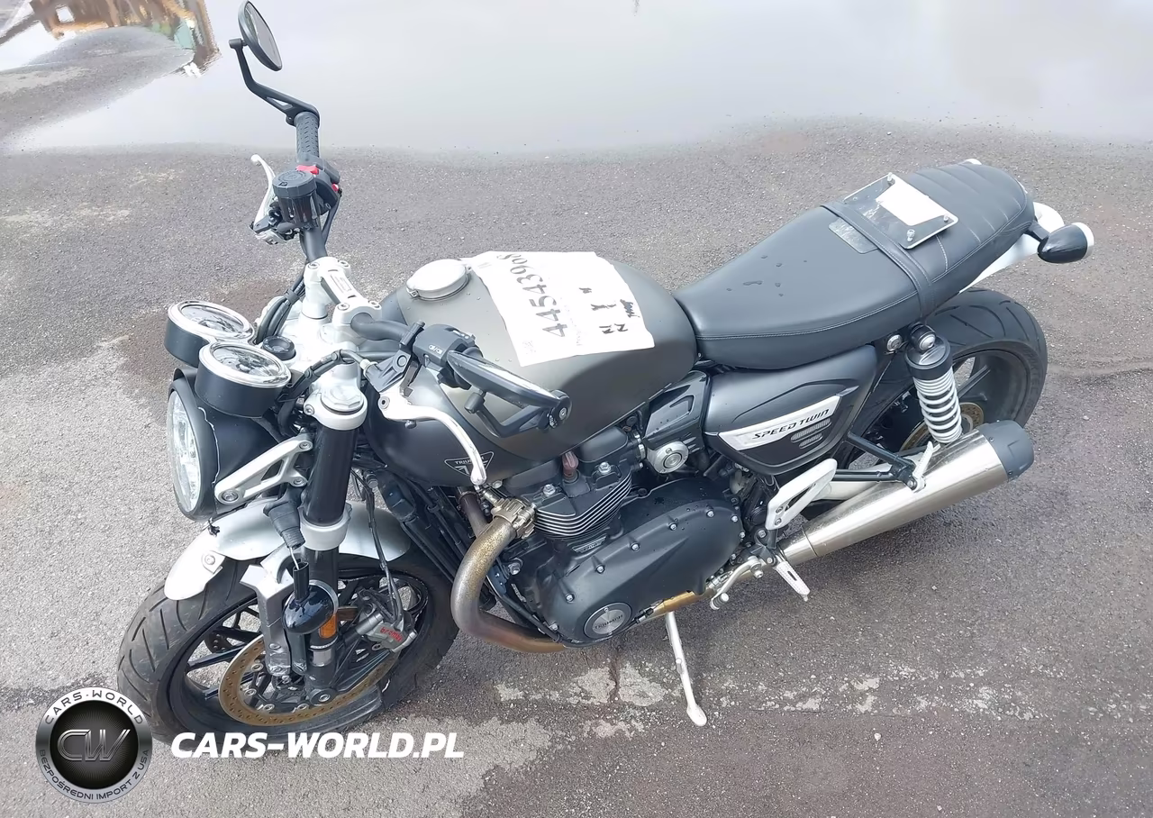2024 Triumph Motorcycle Speed Twin Breitling Edition VIN:SMTD54HF9RTBS2973 - 2