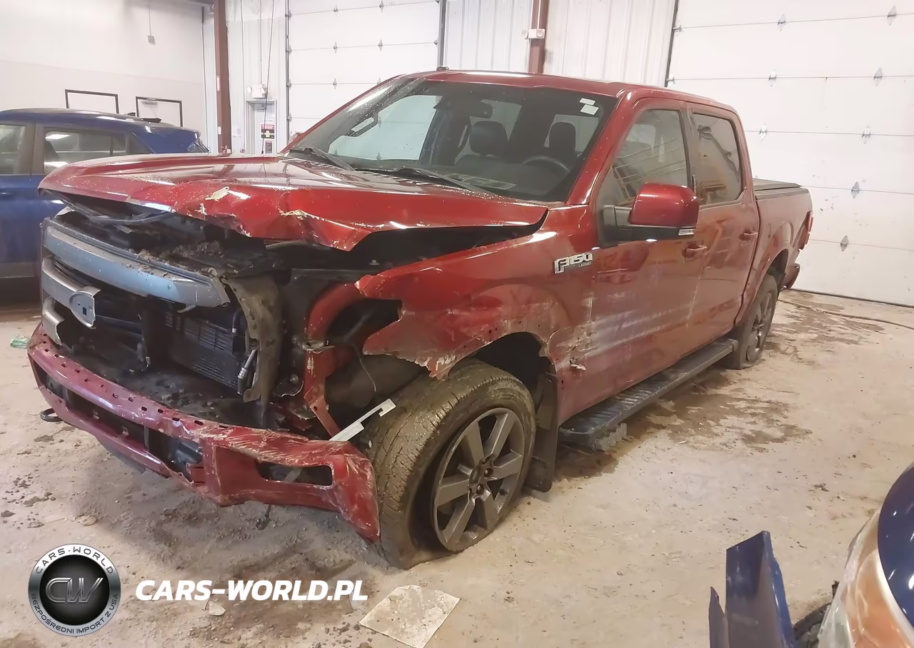 2016 Ford F-150 Lariat VIN:1FTEW1EG7GKE43681 - 2
