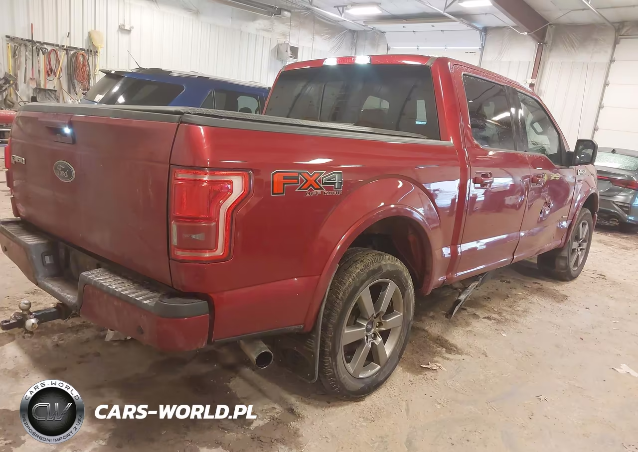 2016 Ford F-150 Lariat VIN:1FTEW1EG7GKE43681 - 4