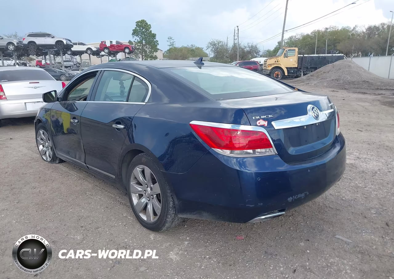 2010 Buick Lacrosse Cxs VIN:1G4GE5EV3AF268729 - 3