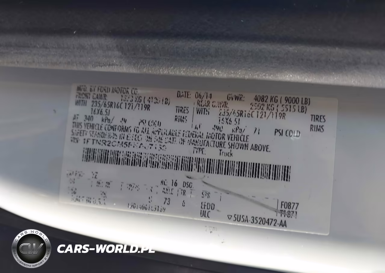 2015 Ford Transit-250 VIN:1FTNR2CM5FKA07139 - 9