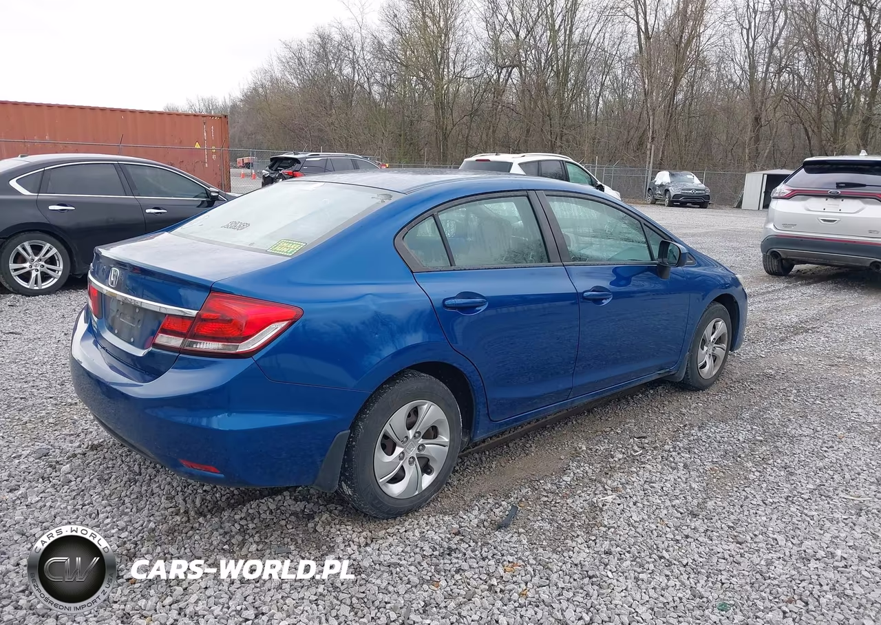 2015 Honda Civic Lx VIN:2HGFB2F52FH556934 - 4