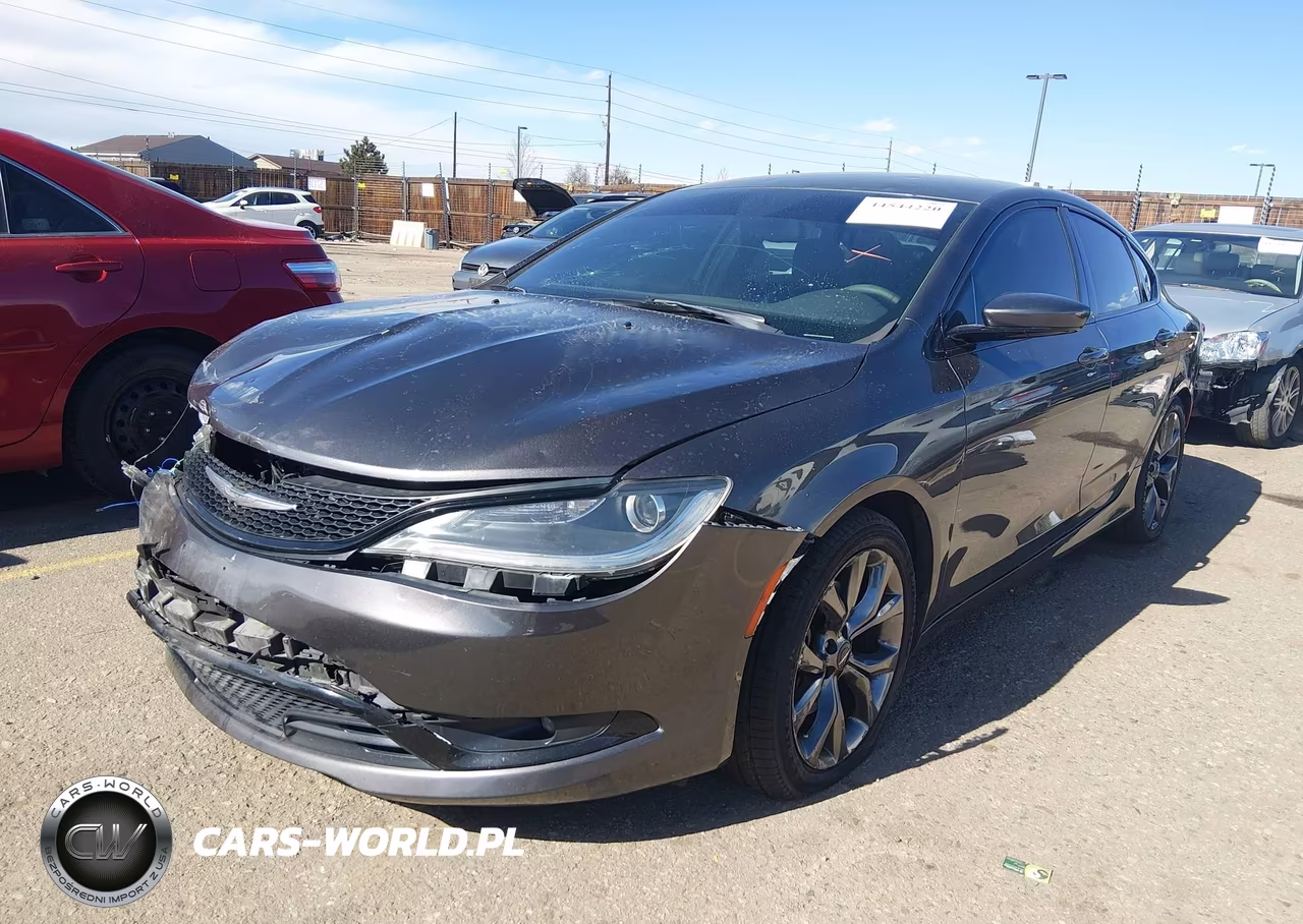 2015 Chrysler 200 S VIN:1C3CCCDG9FN583360 - 2