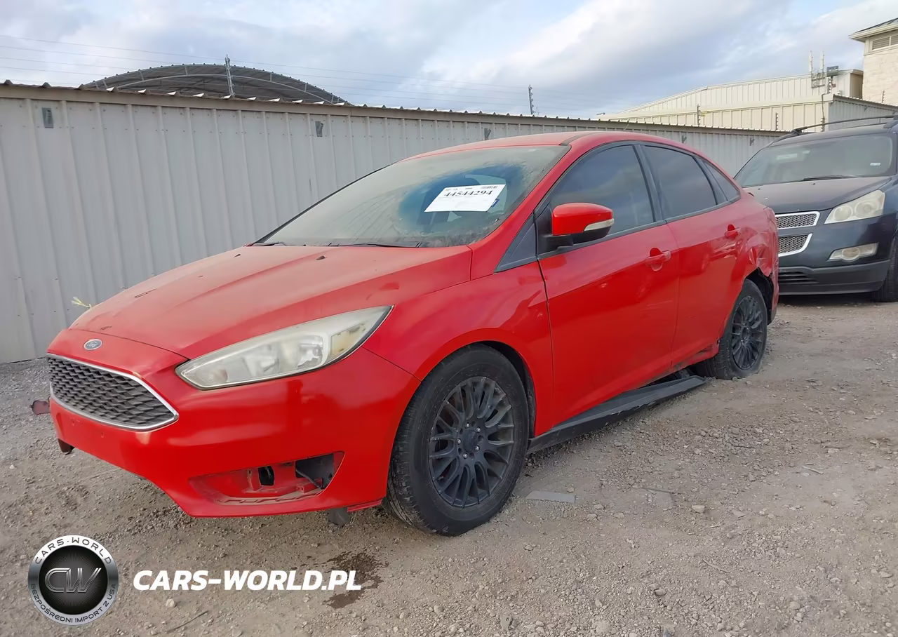 2016 Ford Focus Se VIN:1FADP3F25GL301322 - 2