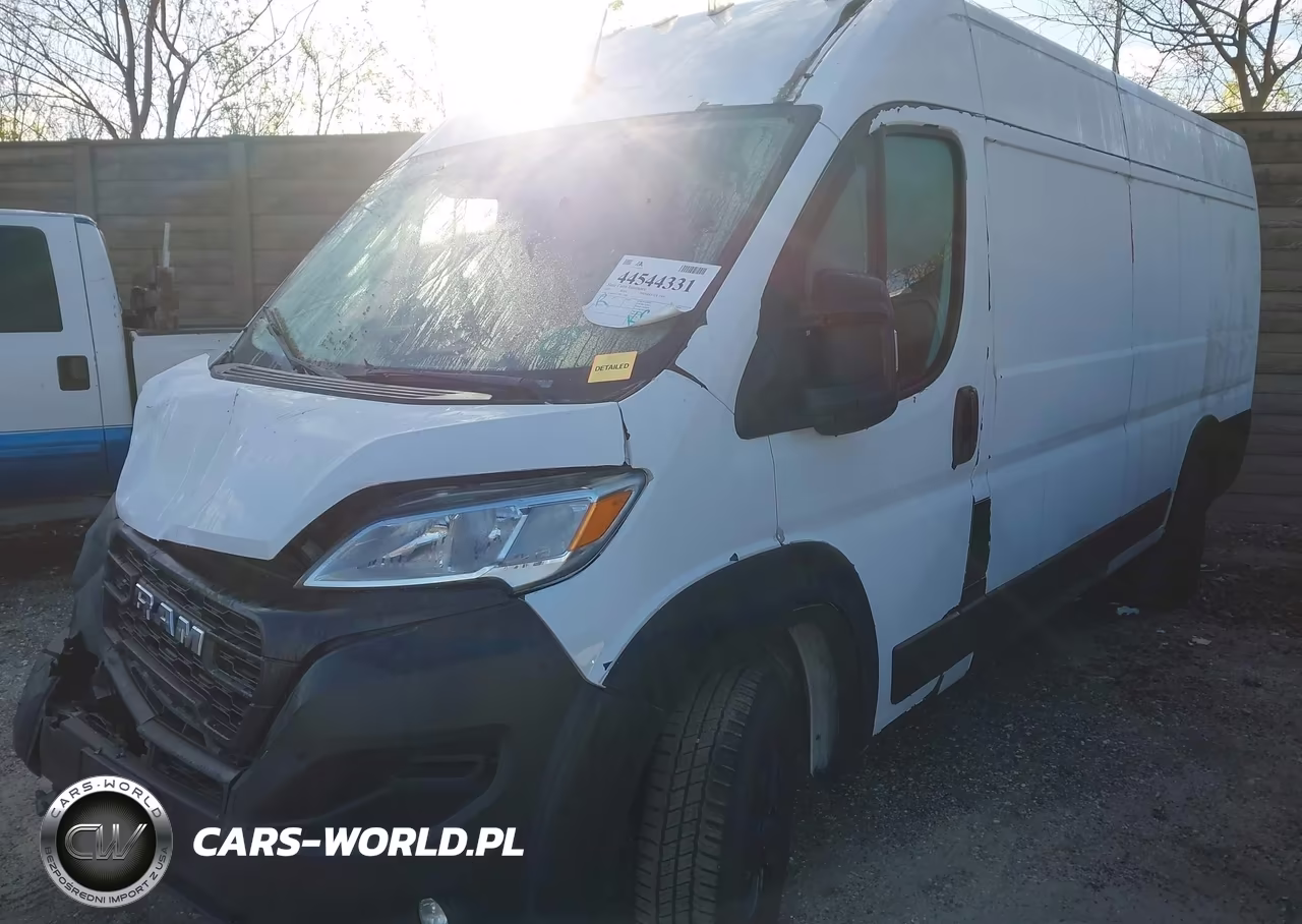 2023 Ram Promaster 3500 Cargo Van High Roof 159 Wb Ext VIN:3C6MRVJG7PE523086 - 2