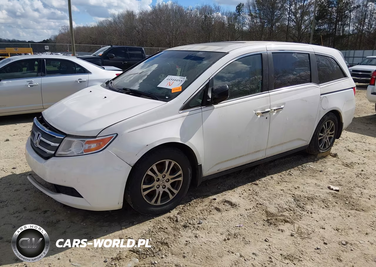 2011 Honda Odyssey Ex-L VIN:5FNRL5H62BB011025 - 2