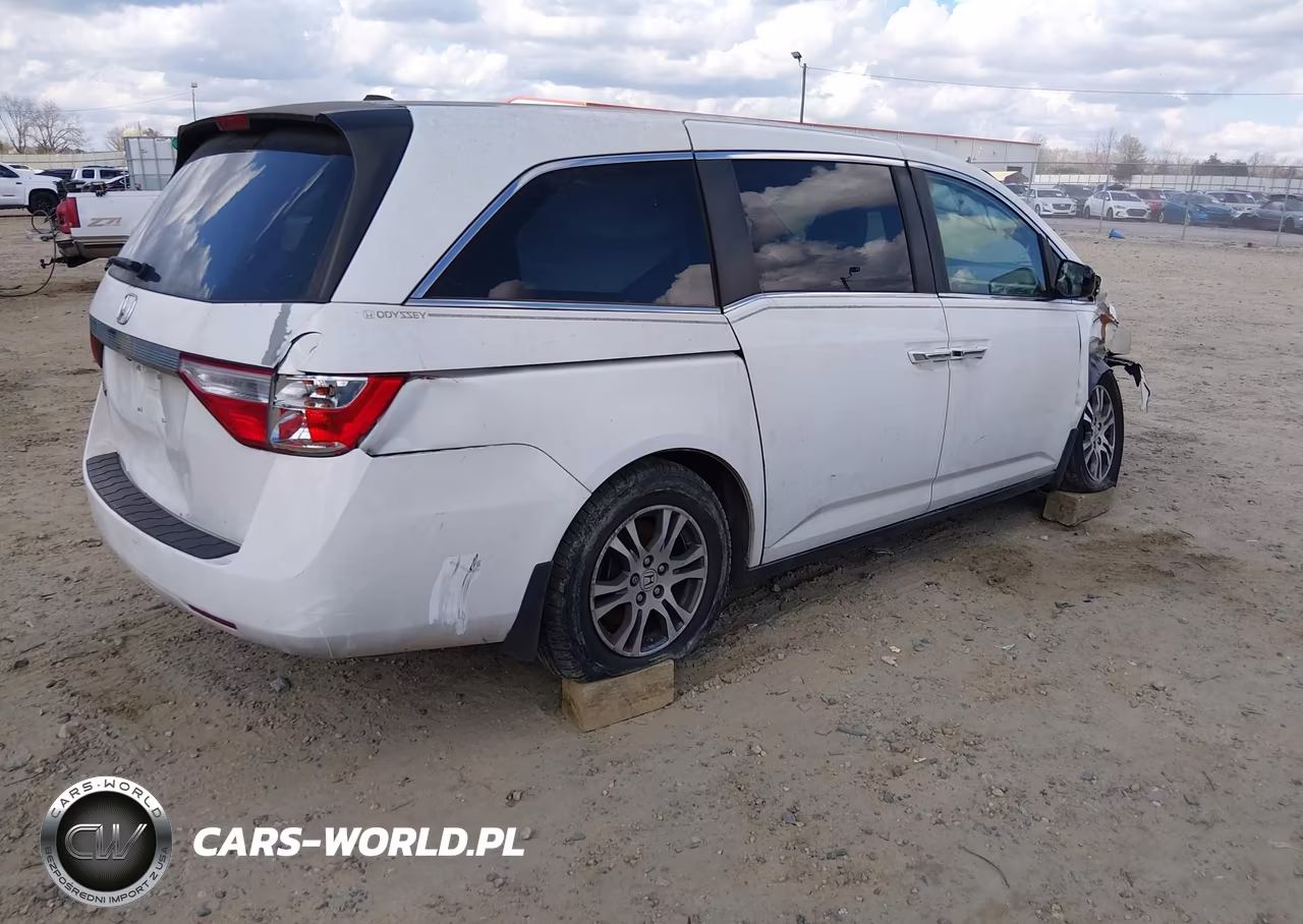 2011 Honda Odyssey Ex-L VIN:5FNRL5H62BB011025 - 4