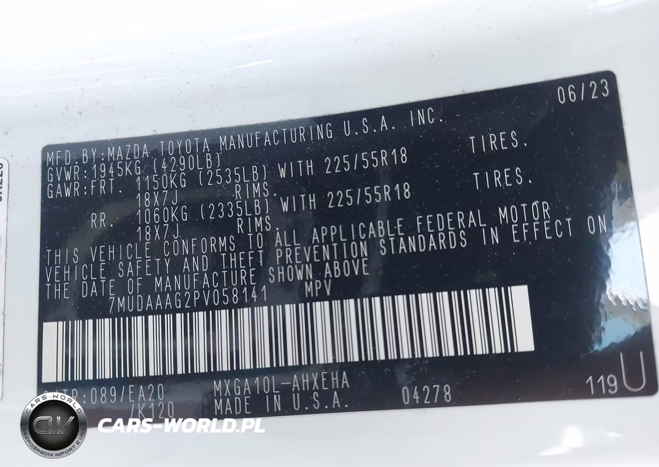 2023 Toyota Corolla Cross Xle VIN:7MUDAAAG2PV058141 - 9