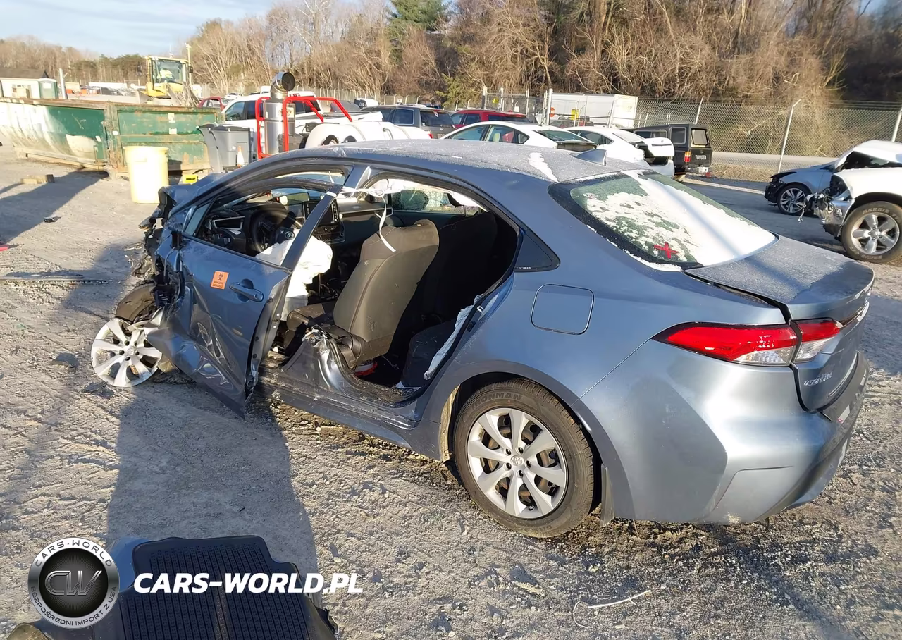 2022 Toyota Corolla Le VIN:JTDEPMAE8NJ222953 - 3