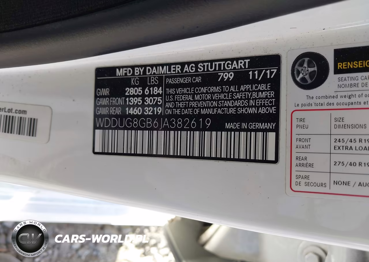 2018 Mercedes-Benz S 560 4Matic VIN:WDDUG8GB6JA382619 - 9