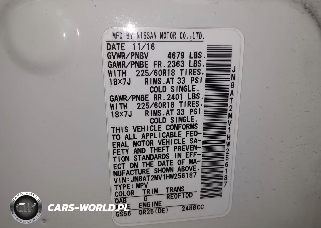 2017 Nissan Rogue Sl VIN:JN8AT2MV1HW256187 - 9