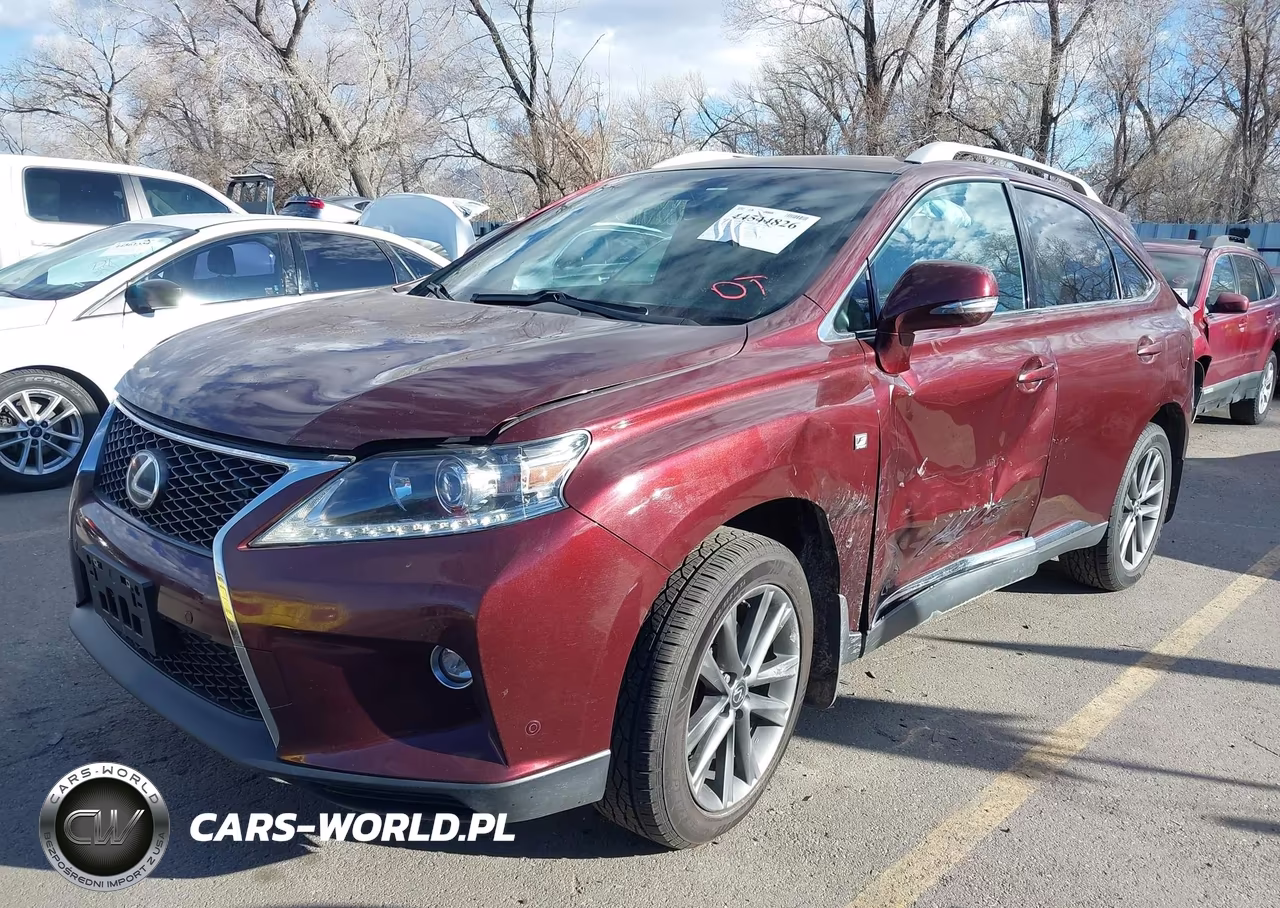 2015 Lexus Rx 350 F Sport VIN:2T2BK1BA8FC295874 - 2