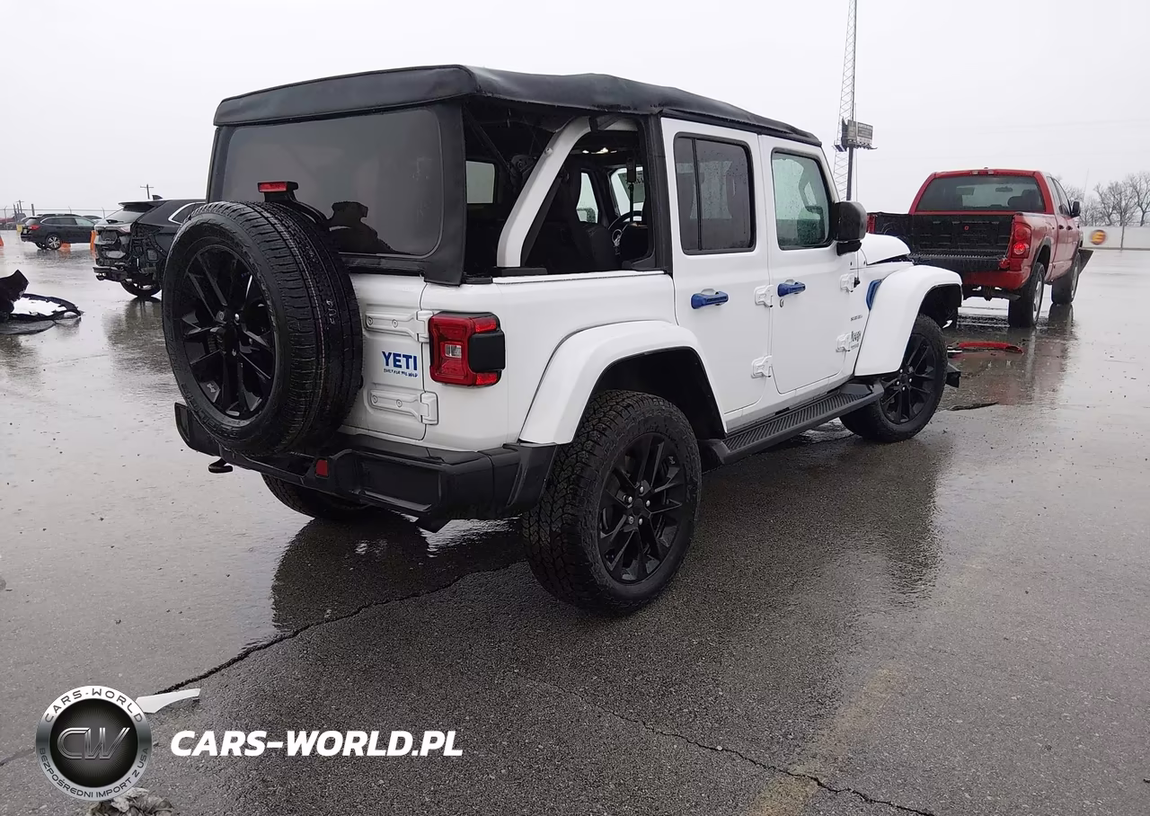 2021 Jeep Wrangler 4Xe Unlimited Sahara 4X4 VIN:1C4JJXP68MW743478 - 4