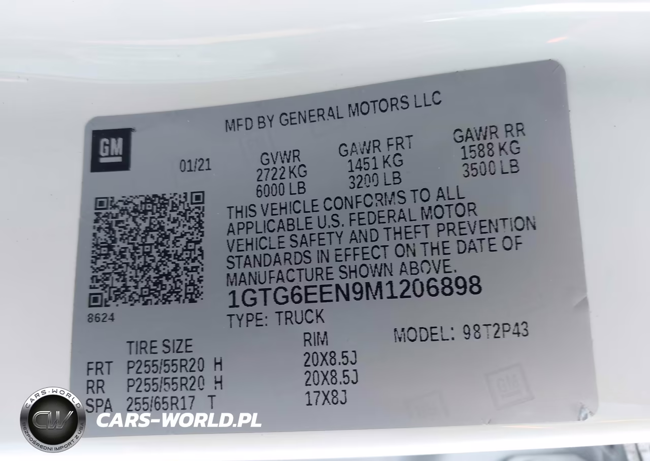 2021 GMC Canyon 4Wd Short Box Denali VIN:1GTG6EEN9M1206898 - 9