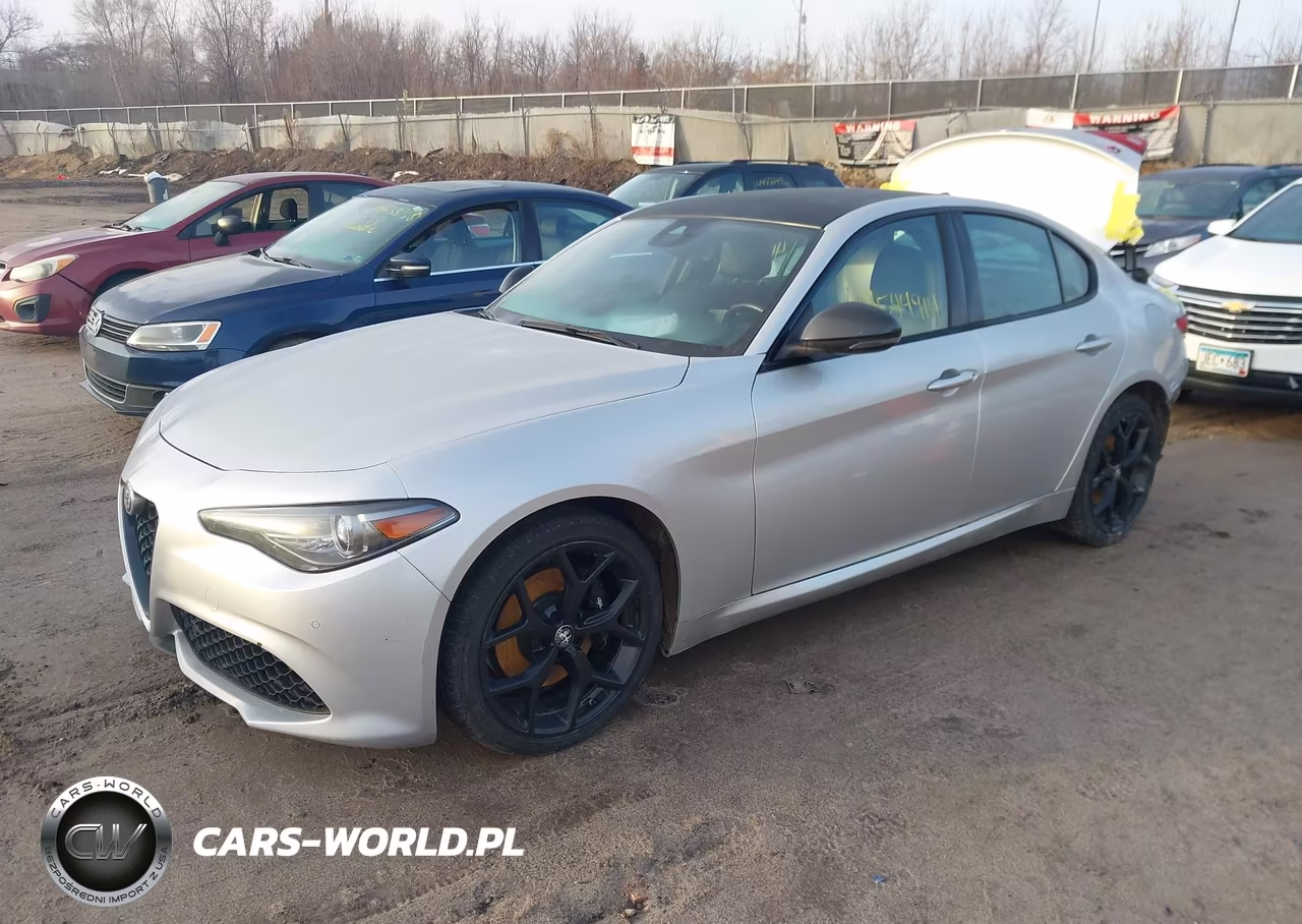 2020 Alfa Romeo Giulia Sport Awd VIN:ZARFANANXL7625909 - 2