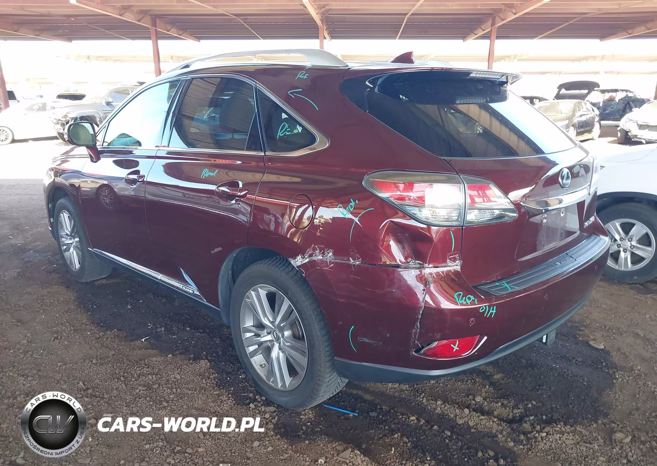 2015 Lexus Rx 450H VIN:2T2BC1BA0FC005981 - 3