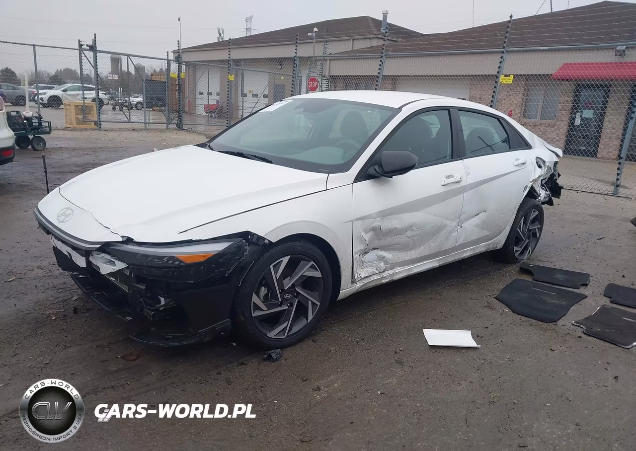2025 Hyundai Elantra Sel Sport VIN:KMHLM4DGXSU994244 - 2
