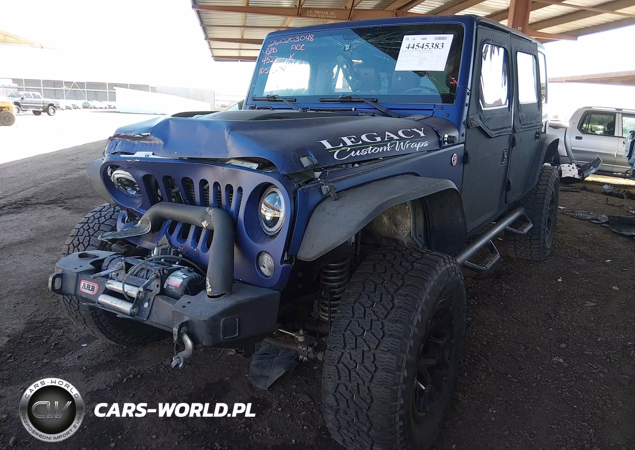 2015 Jeep Wrangler Unlimited Rubicon Hard Rock VIN:1C4BJWFG4FL544523 - 2