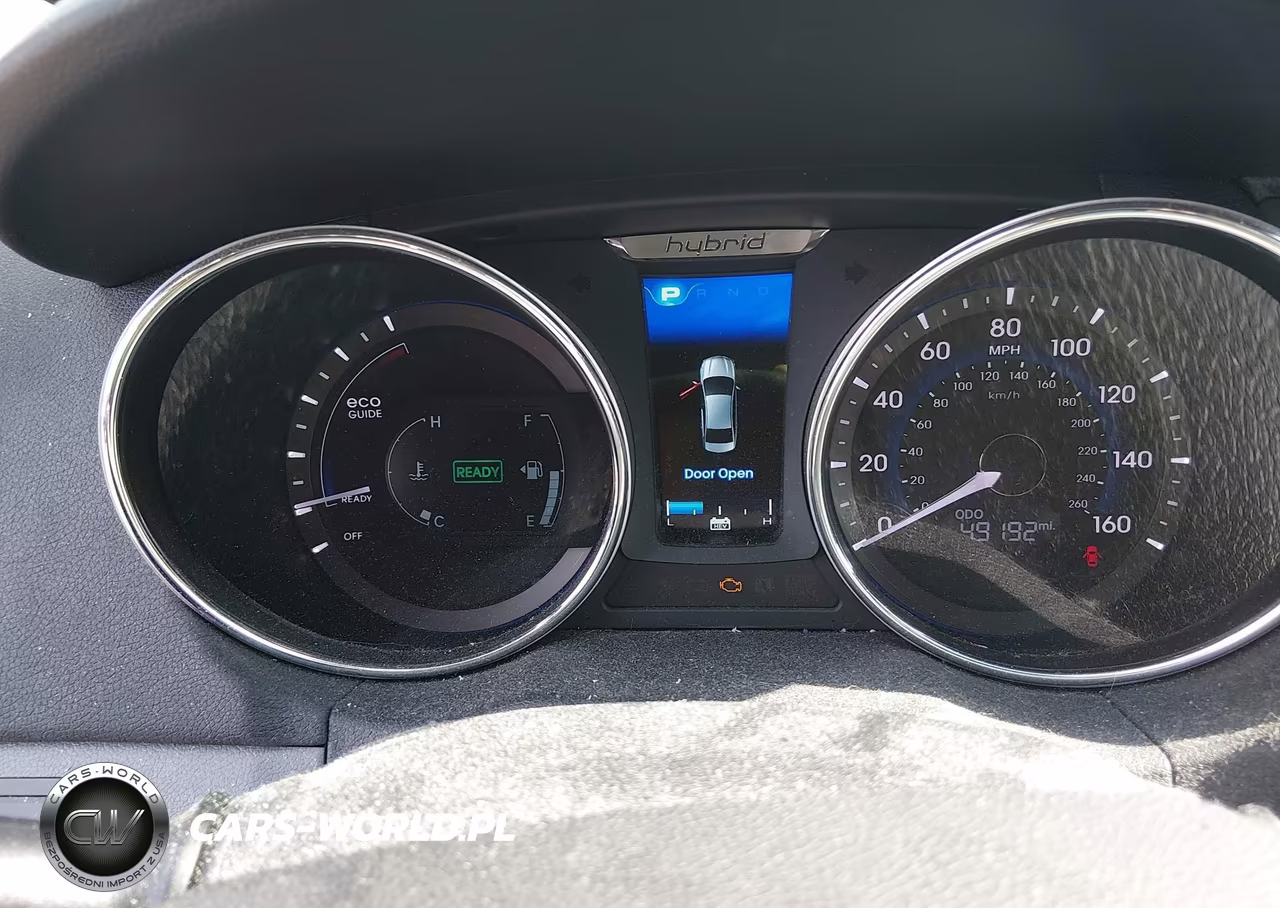 2015 Hyundai Sonata Hybrid VIN:KMHEC4A42FA133881 - 7