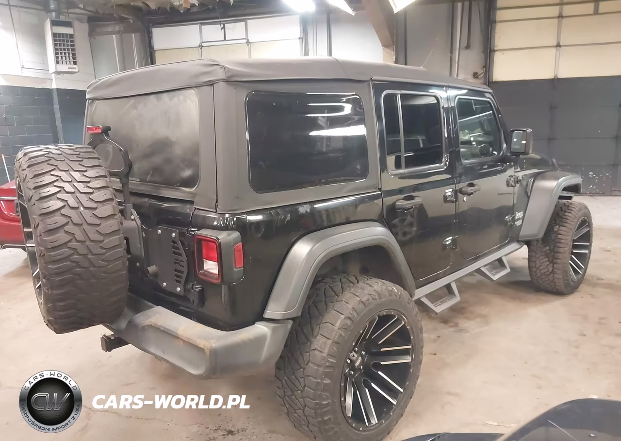 2019 Jeep Wrangler Unlimited Sport S 4X4 VIN:1C4HJXDN5KW624620 - 4