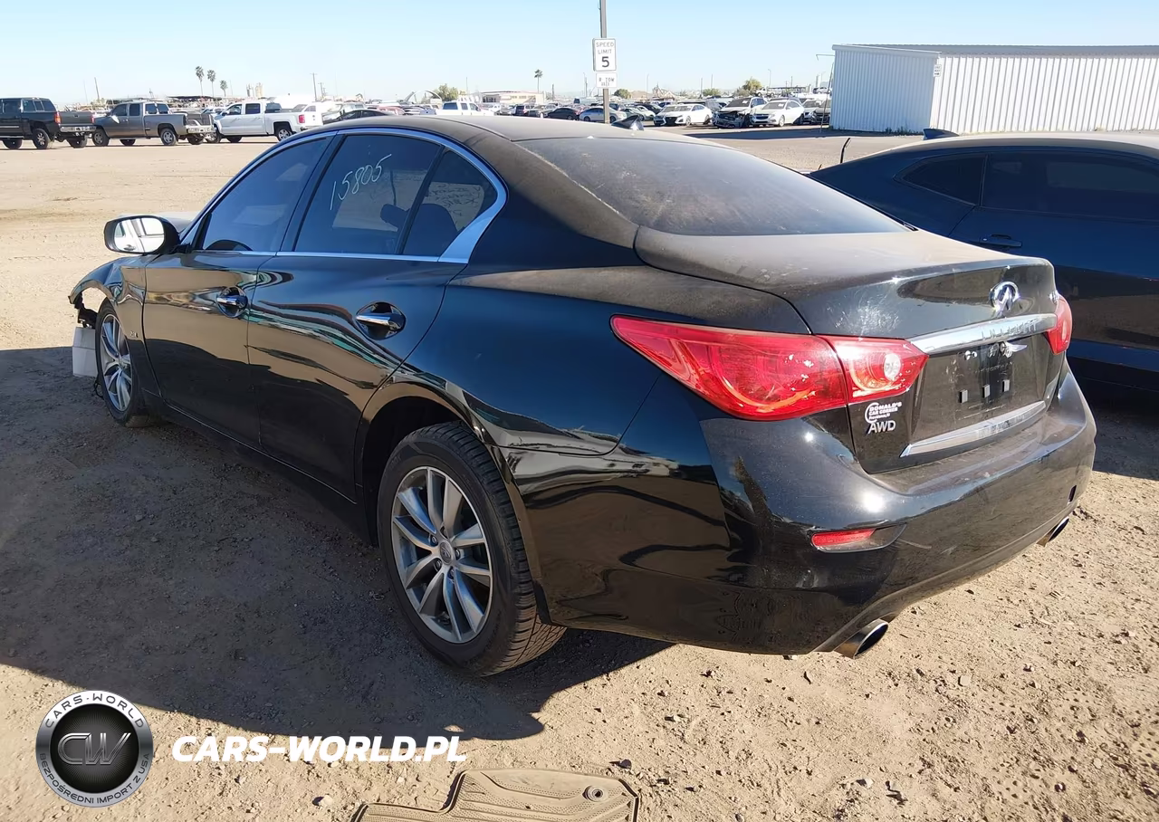 2016 Infiniti Q50 2.0T Premium VIN:JN1CV7ARXGM252073 - 3