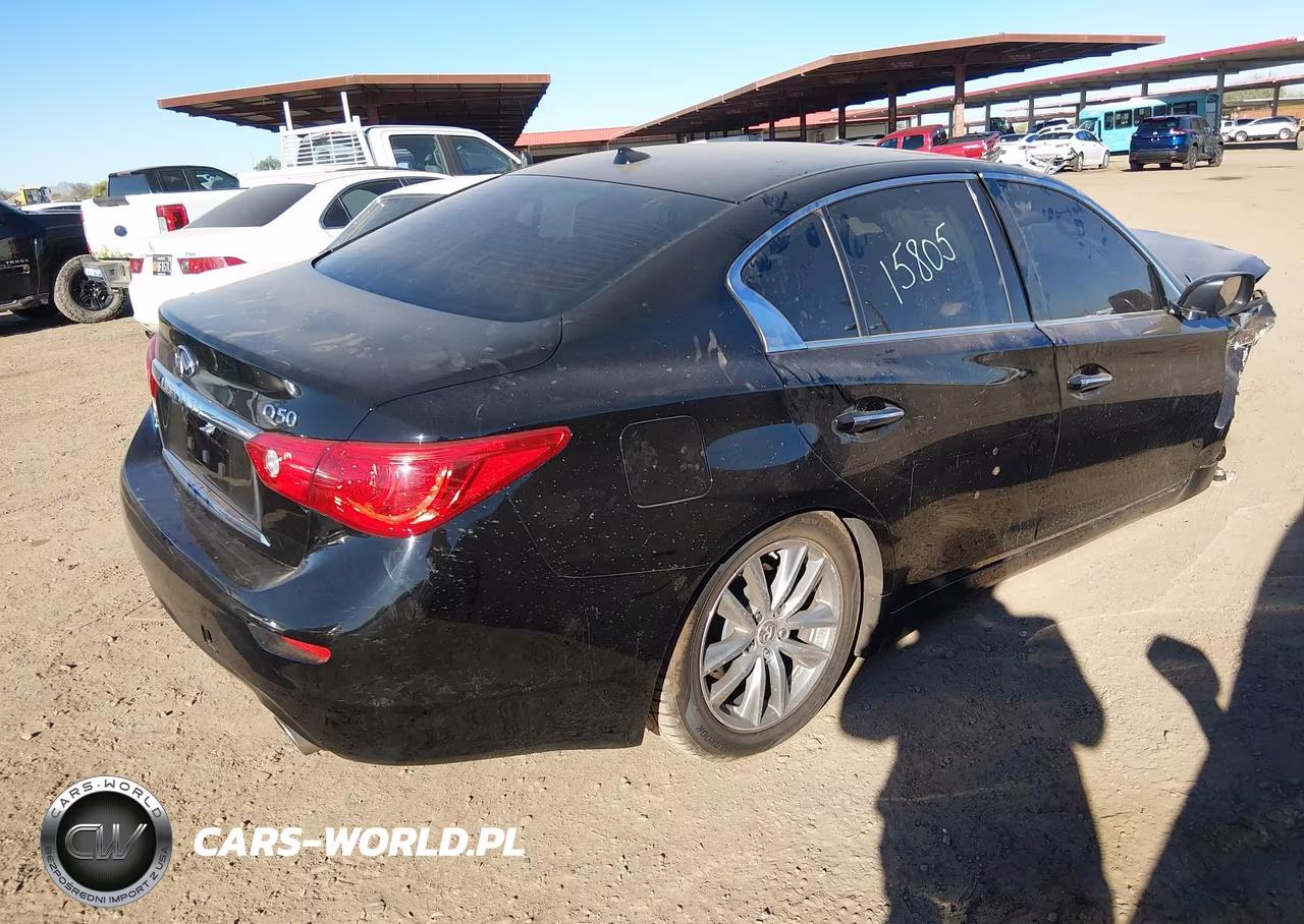 2016 Infiniti Q50 2.0T Premium VIN:JN1CV7ARXGM252073 - 4