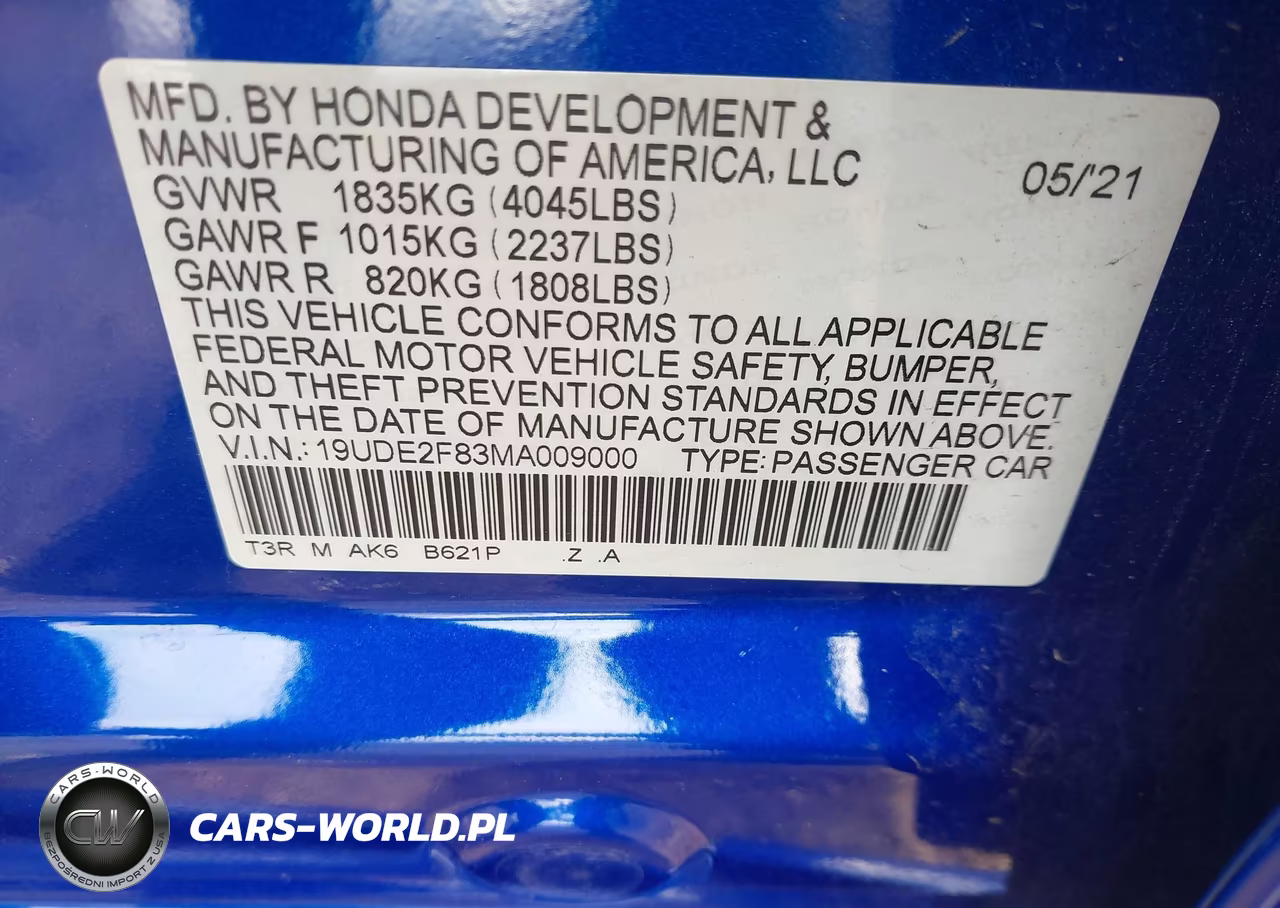 2021 Acura Ilx Premium A-Spec Packages-Technology A-Spec Packages VIN:19UDE2F83MA009000 - 9