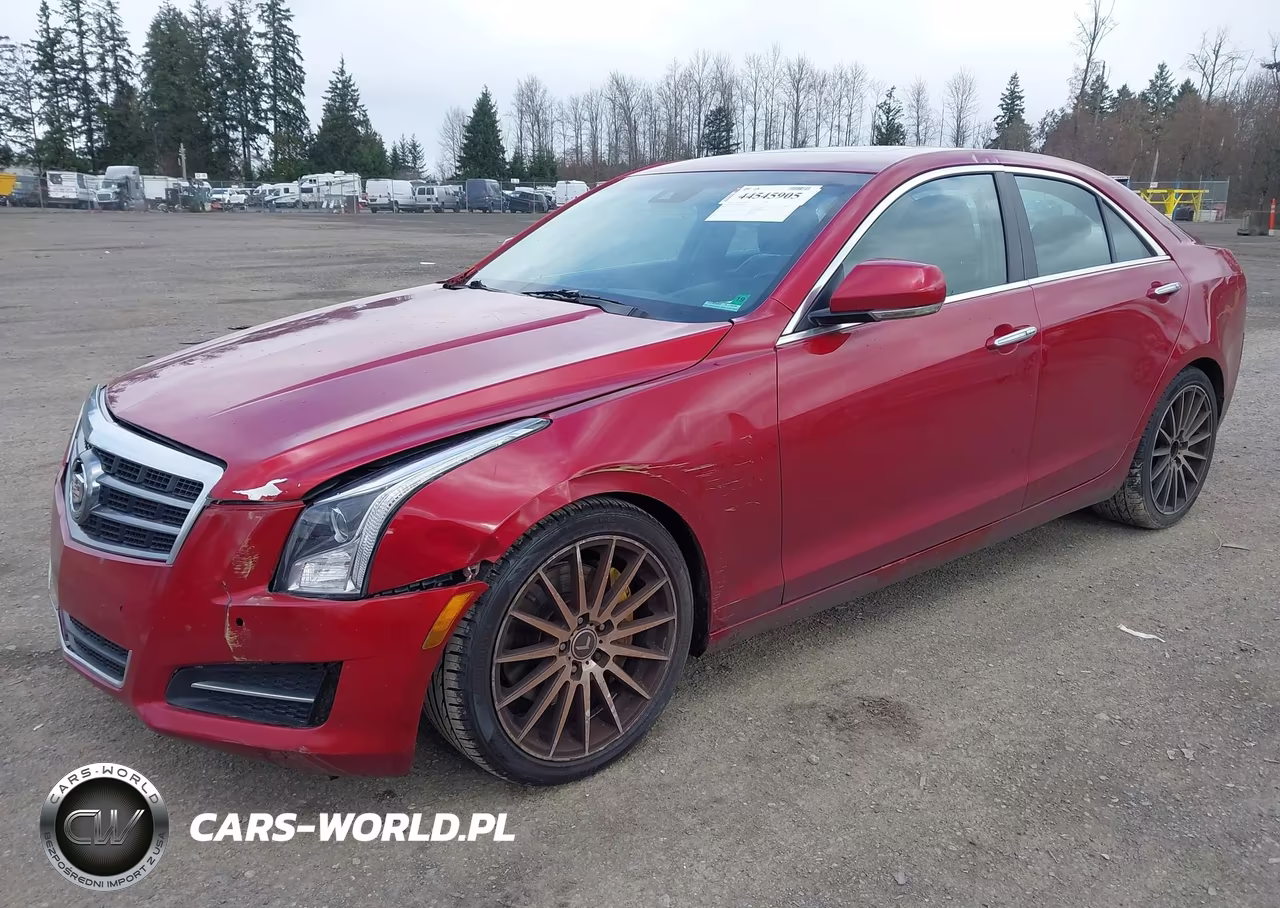 2013 Cadillac Ats Performance VIN:1G6AC5SX2D0130616 - 2