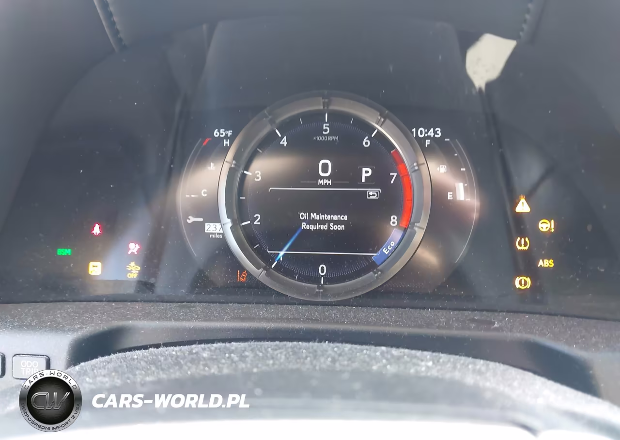 2019 Lexus Es 350 F Sport VIN:58ABZ1B13KU023279 - 7