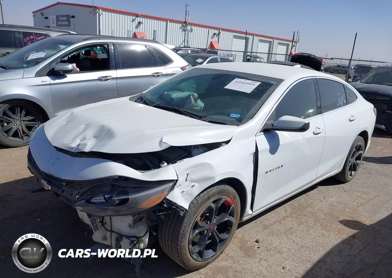 2022 Chevrolet Malibu Fwd Lt VIN:1G1ZD5ST2NF118404 - 2