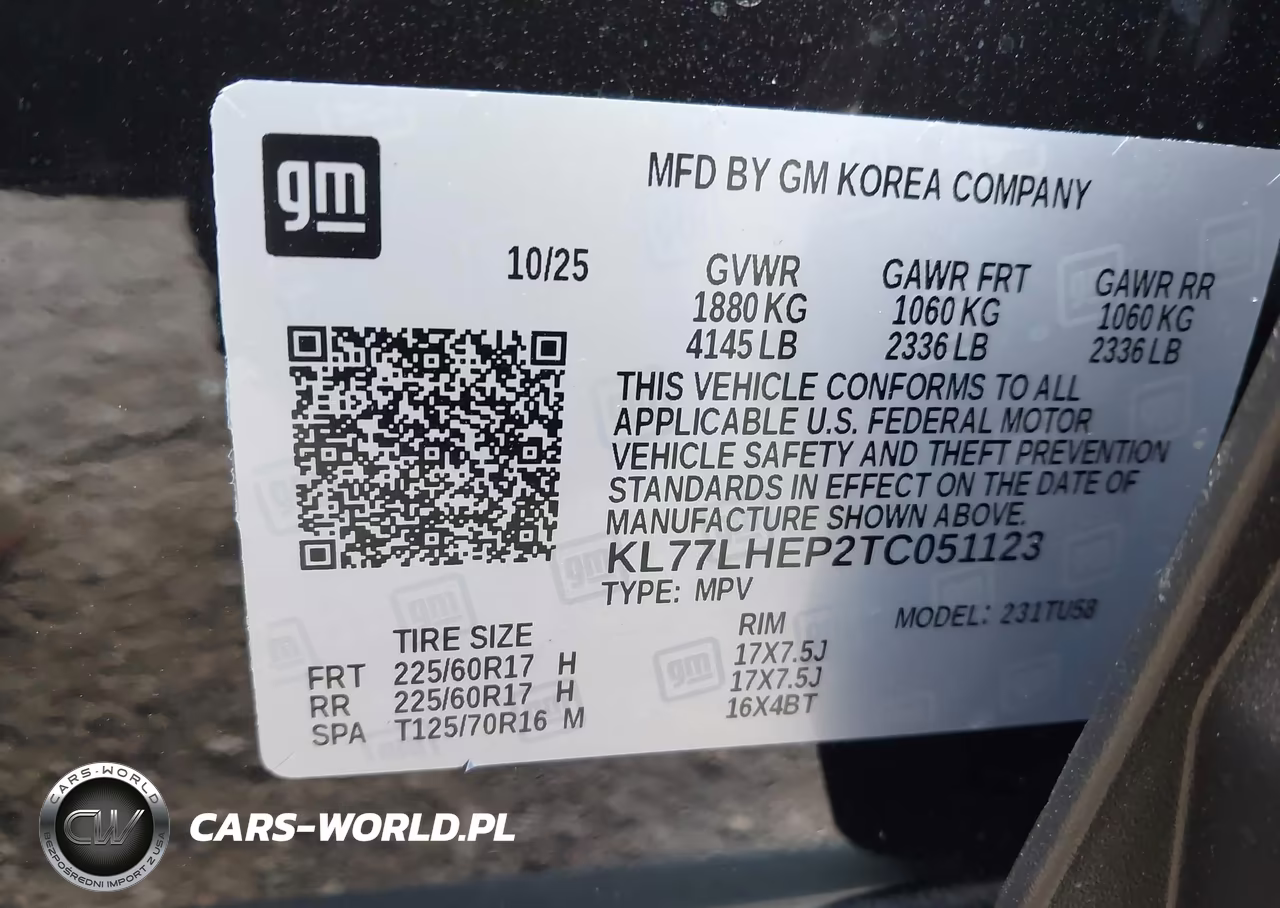 2026 Chevrolet Trax Fwd Lt VIN:KL77LHEP2TC051123 - 9