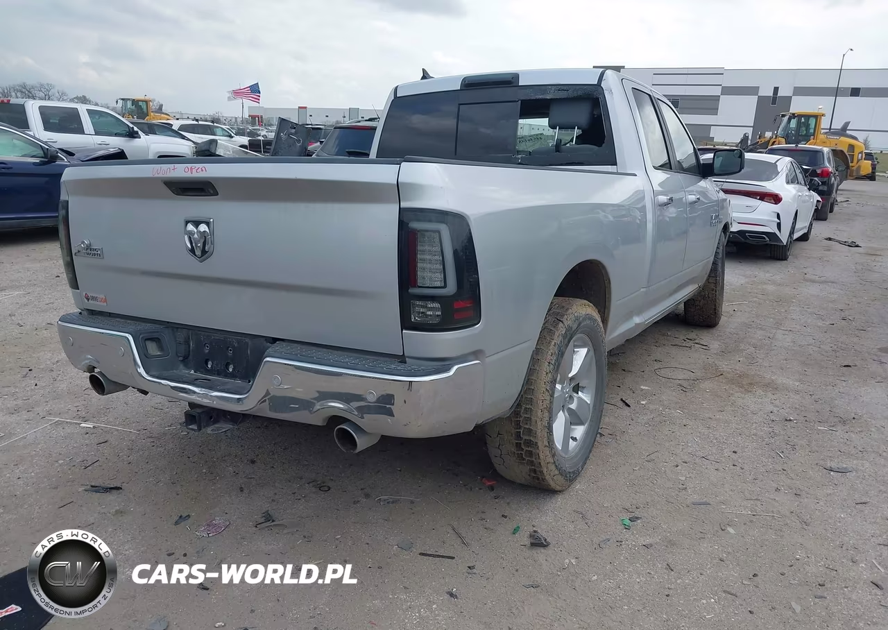 2017 Ram 1500 Big Horn 4X2 6'4 Box VIN:1C6RR6GTXHS590327 - 4