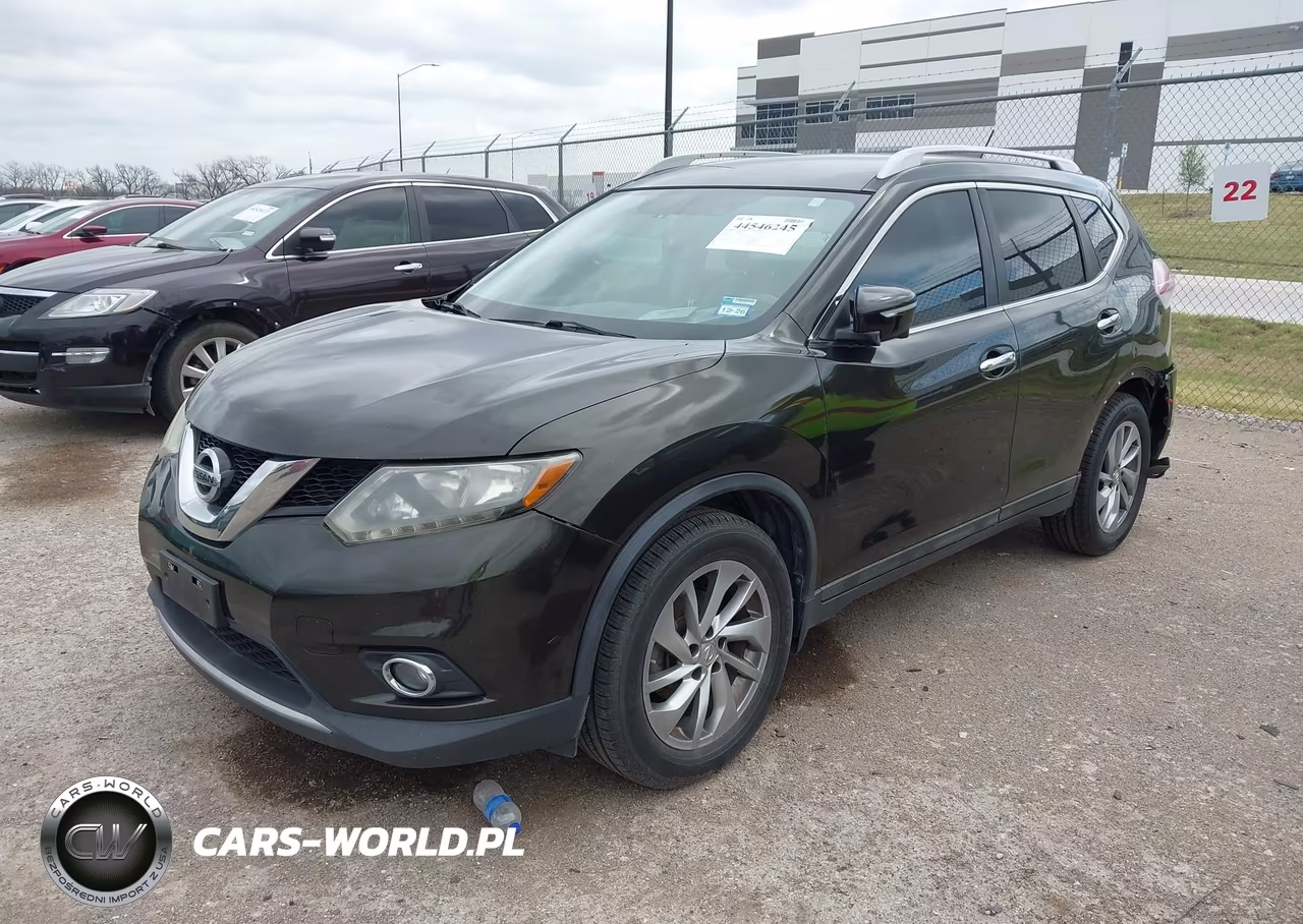 2014 Nissan Rogue Sl VIN:5N1AT2MT2EC771136 - 2