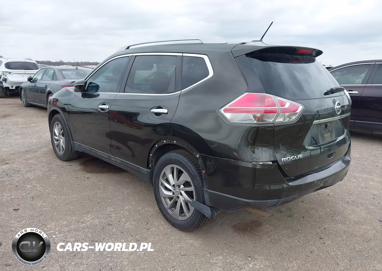 2014 Nissan Rogue Sl VIN:5N1AT2MT2EC771136 - 3