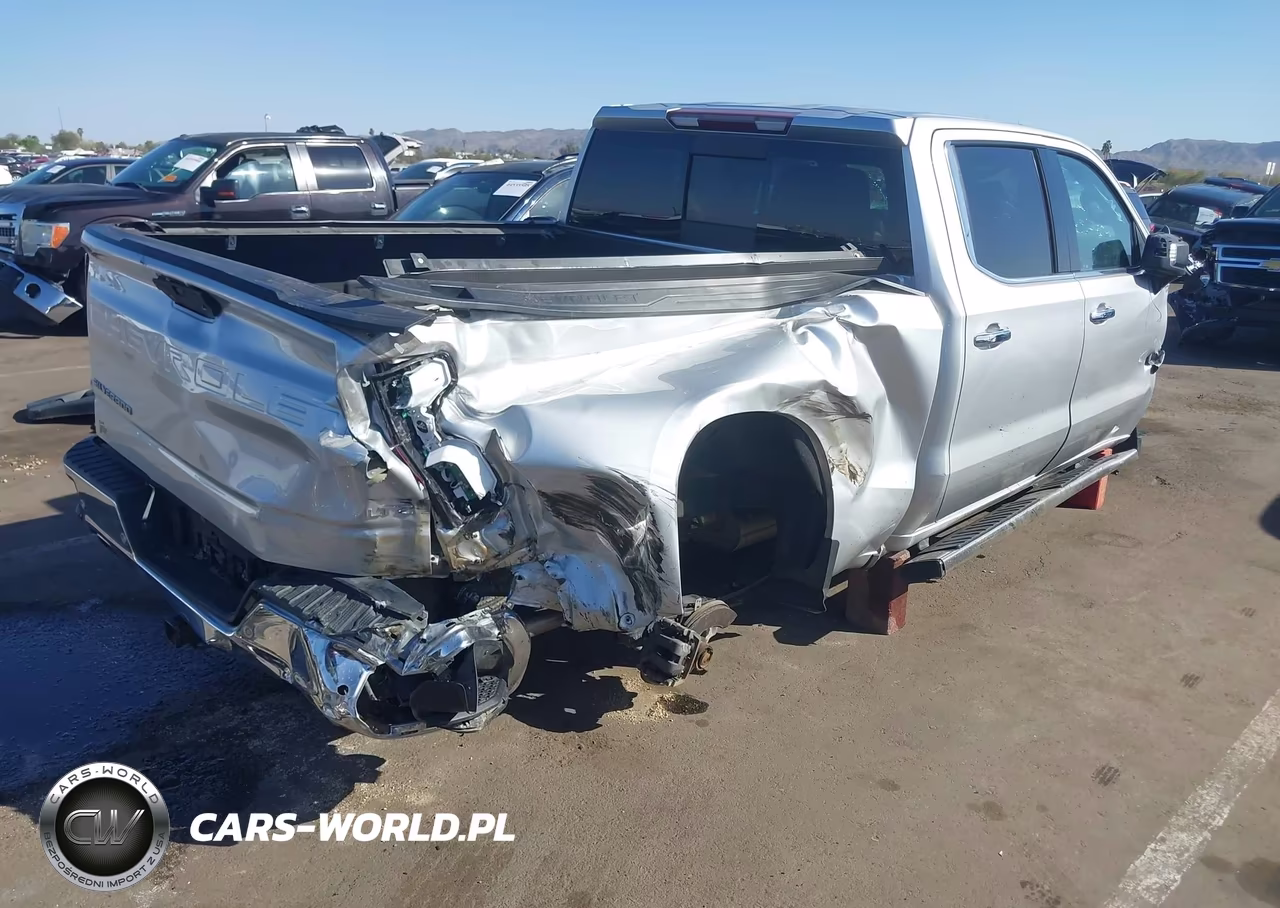 2020 Chevrolet Silverado 1500 4Wd Short Bed Ltz VIN:3GCUYGED6LG303945 - 4