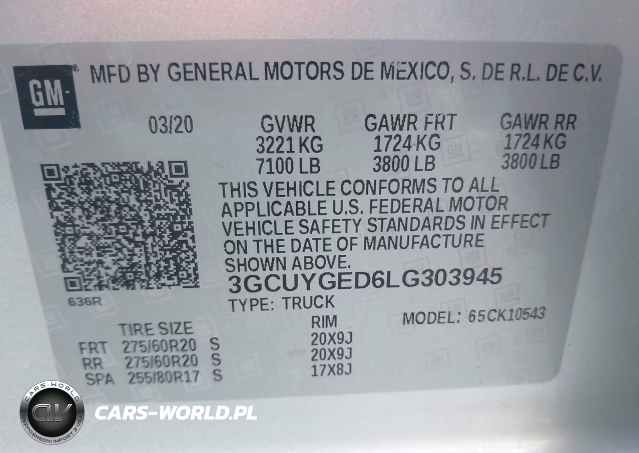 2020 Chevrolet Silverado 1500 4Wd Short Bed Ltz VIN:3GCUYGED6LG303945 - 9