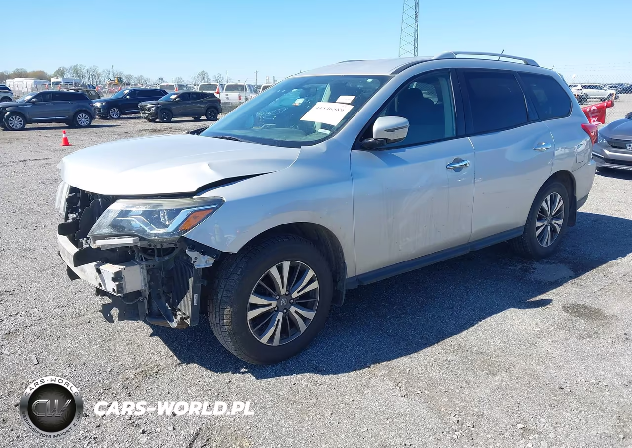 2017 Nissan Pathfinder S VIN:5N1DR2MMXHC904797 - 2