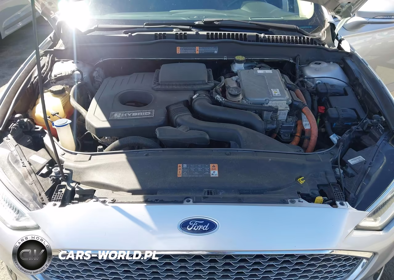 2019 Ford Fusion Hybrid Titanium VIN:3FA6P0RU8KR106426 - 10