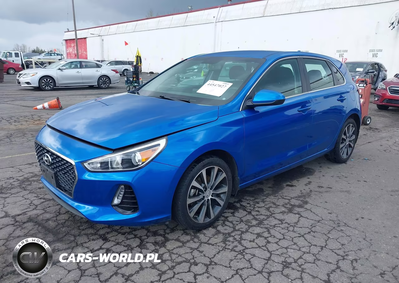 2018 Hyundai Elantra Gt VIN:KMHH35LE1JU021993 - 2