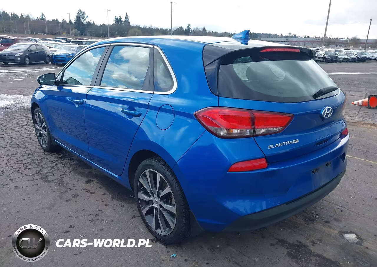 2018 Hyundai Elantra Gt VIN:KMHH35LE1JU021993 - 3
