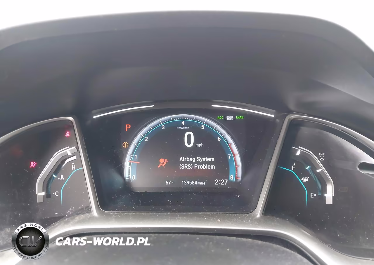 2020 Honda Civic Ex VIN:19XFC1F39LE016427 - 7