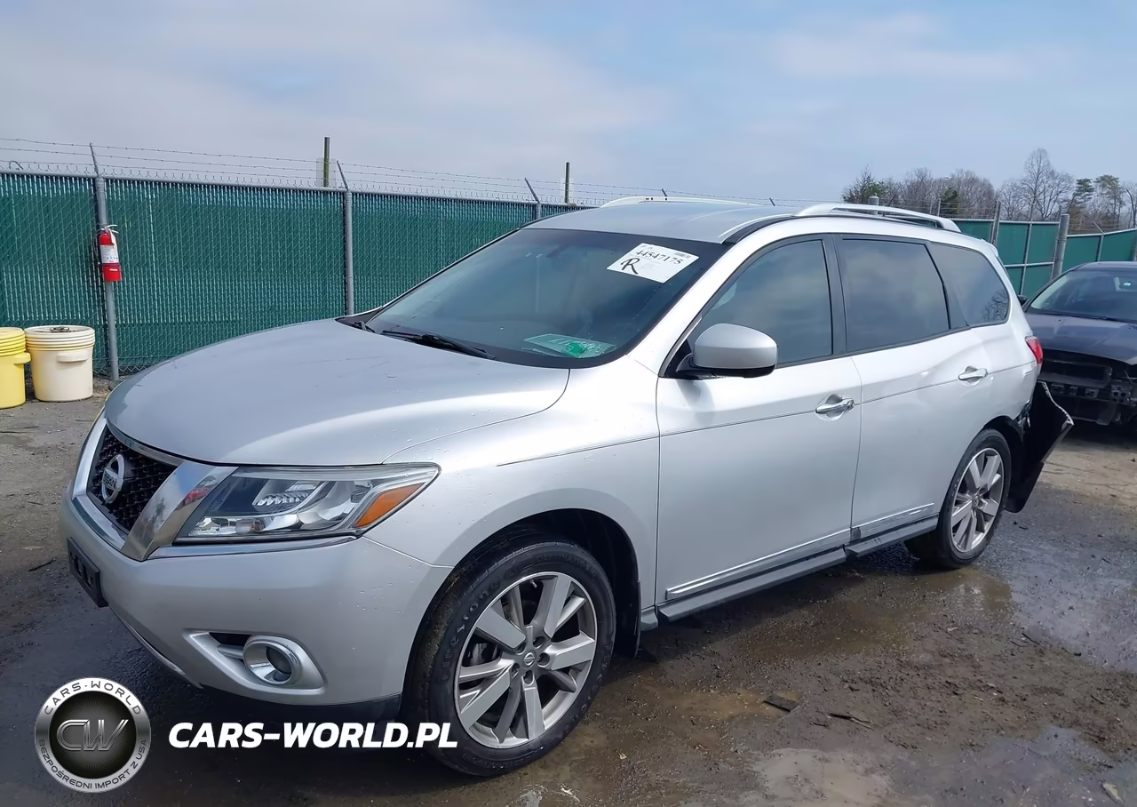 2014 Nissan Pathfinder Platinum VIN:5N1AR2MN1EC666345 - 2