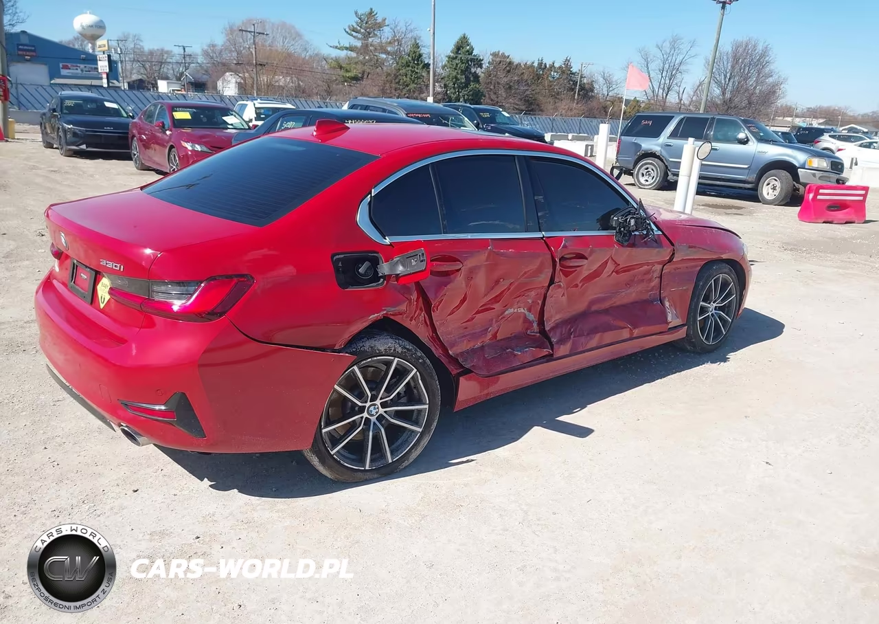 2020 BMW 330I xDrive VIN:3MW5R7J0XL8B22519 - 4