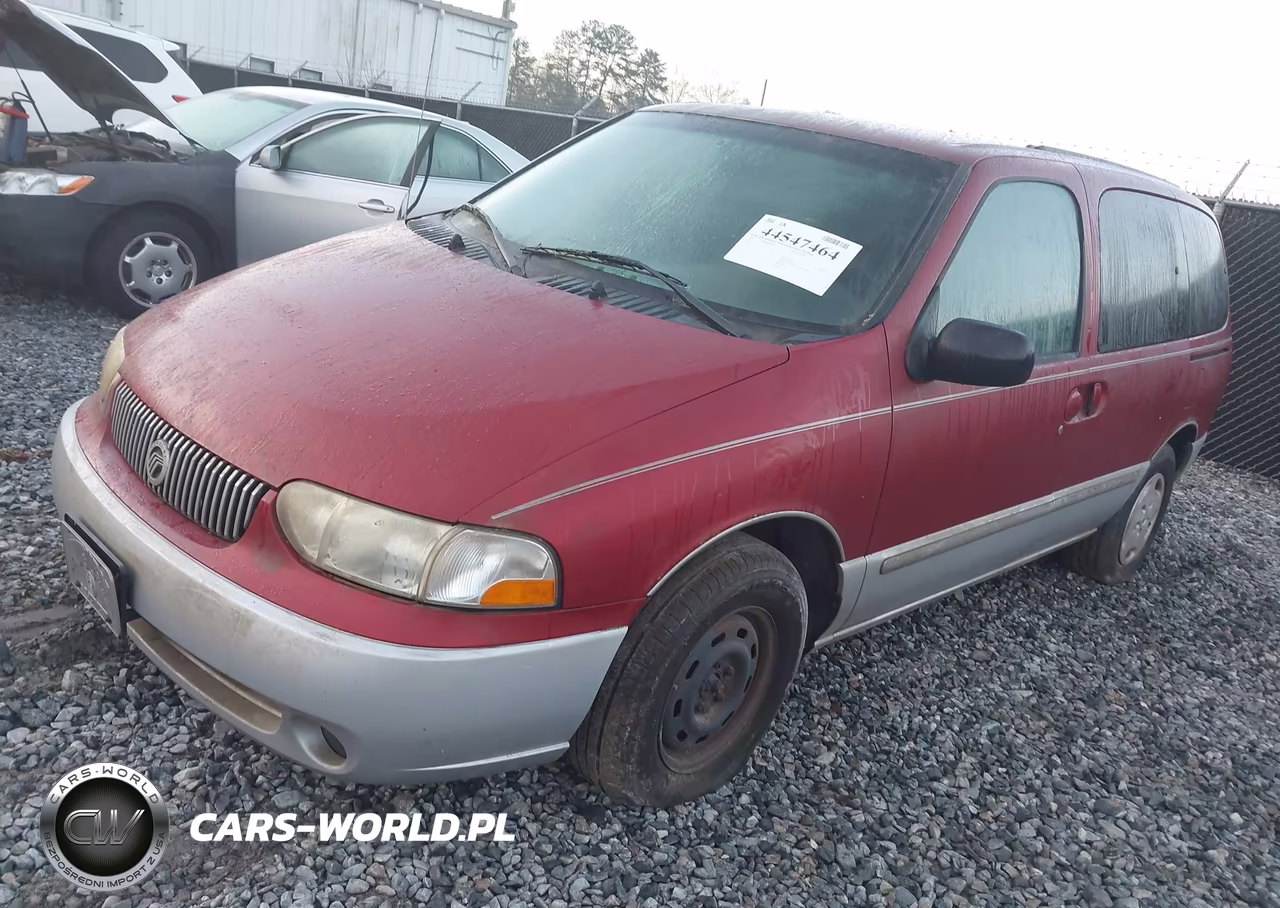 2002 Mercury Villager VIN:4M2ZV11T82DJ14132 - 2
