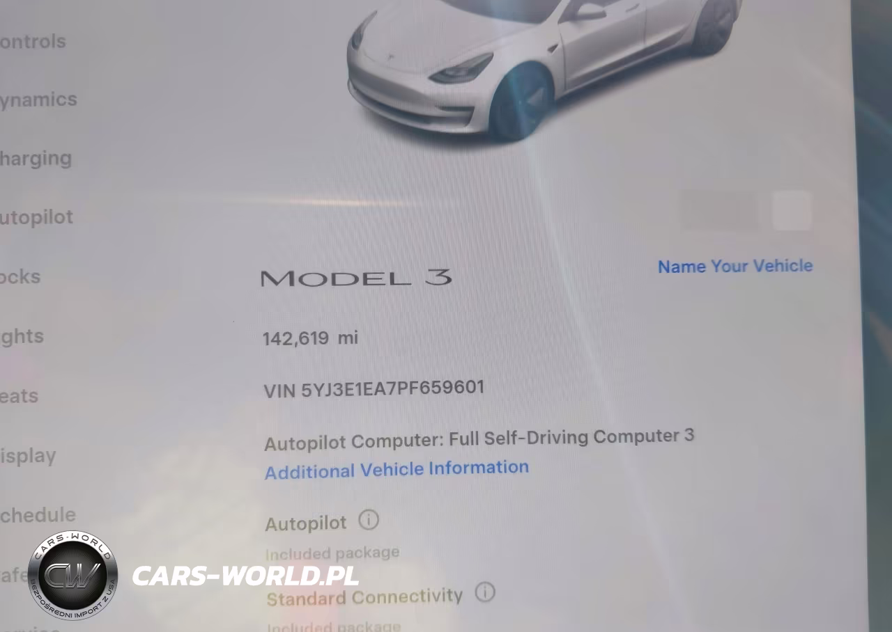 2023 Tesla Model 3 Rear-Wheel Drive VIN:5YJ3E1EA7PF659601 - 7