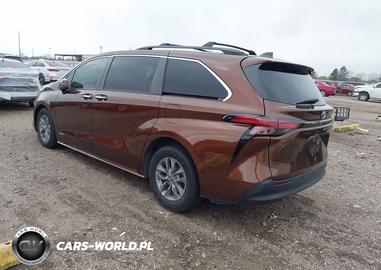 2021 Toyota Sienna Xle VIN:5TDYRKEC2MS064504 - 3