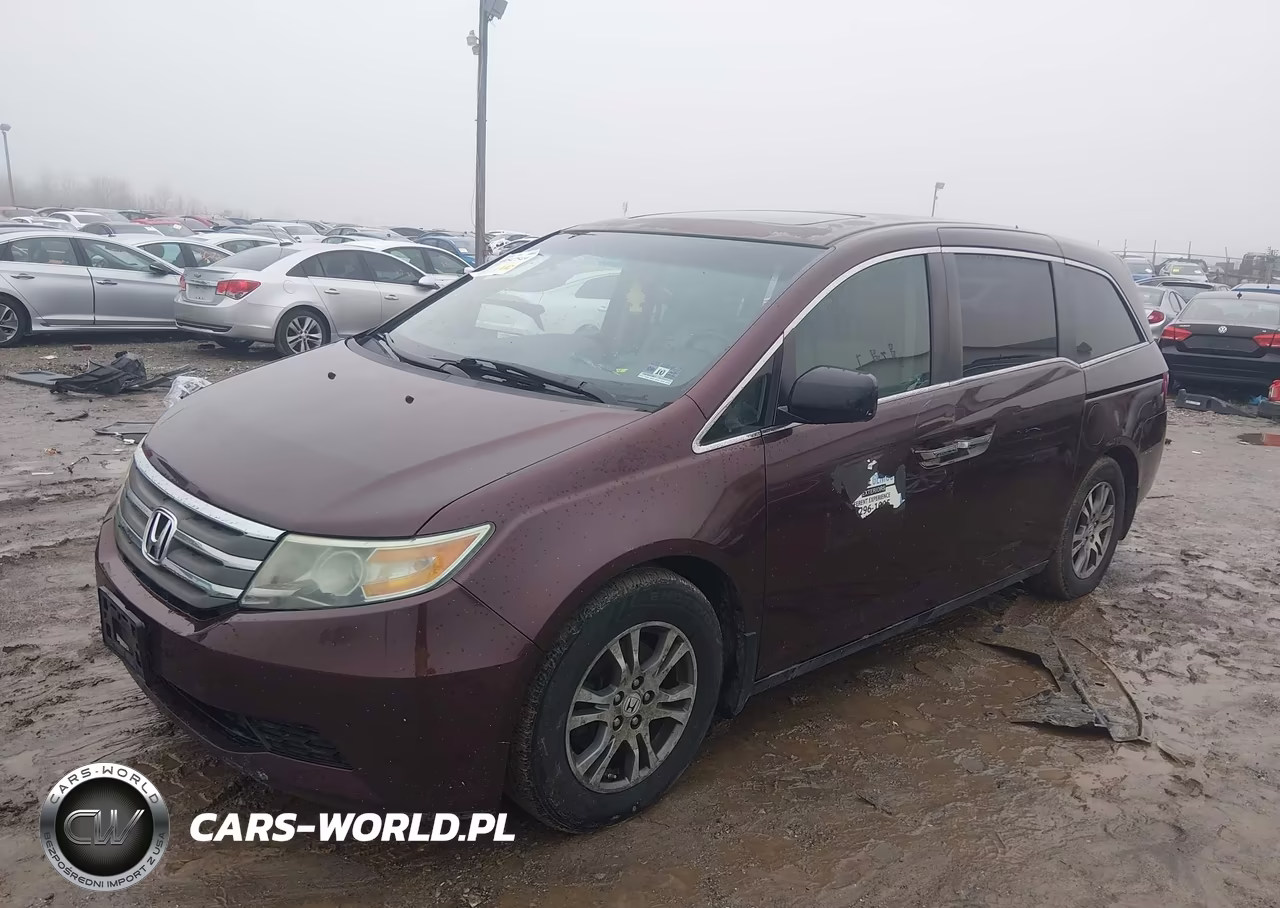 2011 Honda Odyssey Ex-L VIN:5FNRL5H66BB039331 - 2
